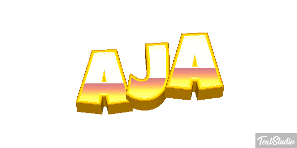 Aja Text effect