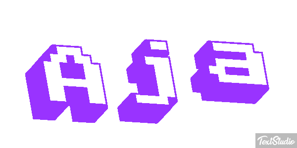Aja Text effect