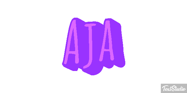 Aja Text effect