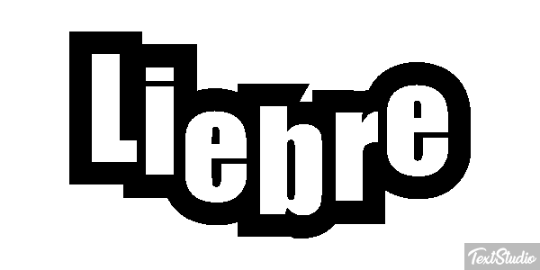 Liebre Efecto de texto