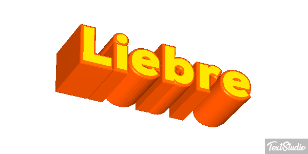 Liebre Efecto de texto