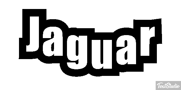 Jaguar Effetto testo