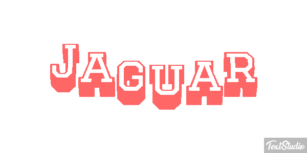 Jaguar Effetto testo