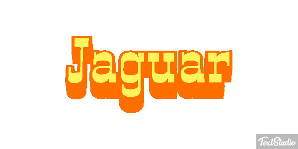 Jaguar Effetto testo