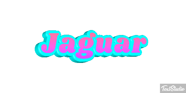 Jaguar Effetto testo