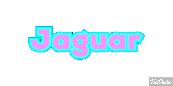 Jaguar Effetto testo