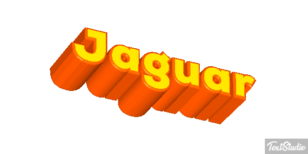 Jaguar Effetto testo