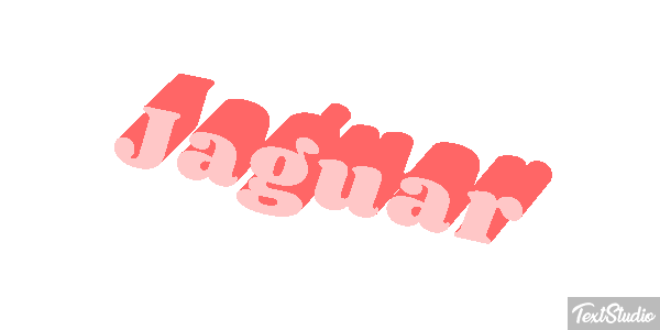Jaguar Effetto testo
