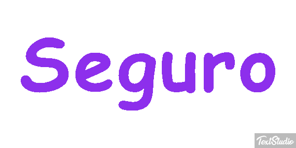 Seguro Efeito do texto