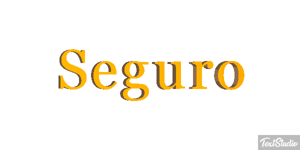 Seguro Efeito do texto