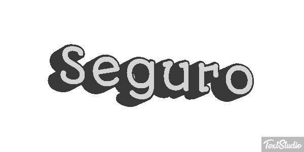Seguro Efeito do texto
