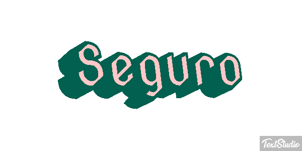 Seguro Efeito do texto