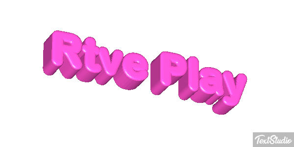 Rtve Play Text effect