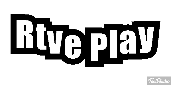 Rtve Play Text effect
