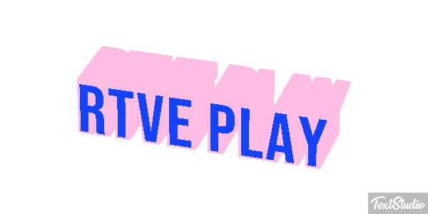 Rtve Play Text effect