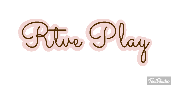 Rtve Play Text effect