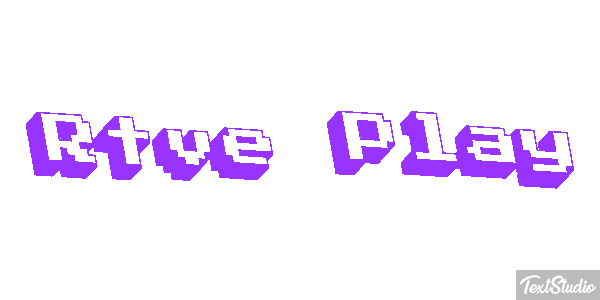 Rtve Play Text effect
