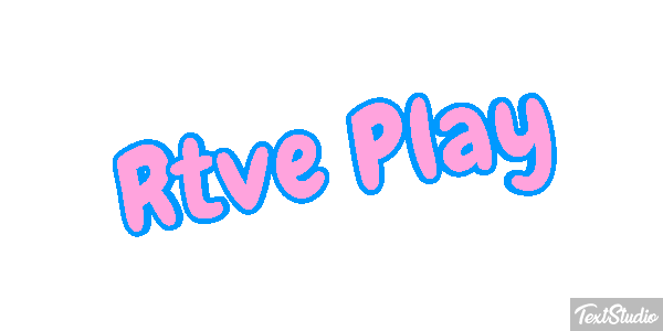 Rtve Play Text effect