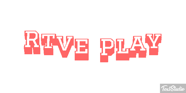 Rtve Play Text effect