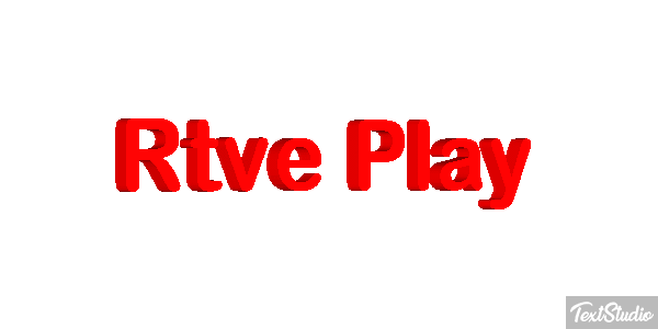 Rtve Play Text effect