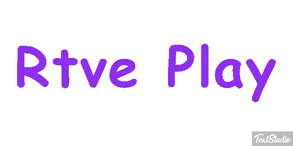 Rtve Play Text effect