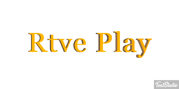 Rtve Play Text effect