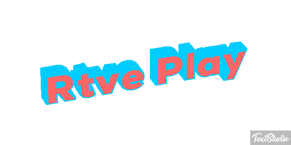 Rtve Play Text effect