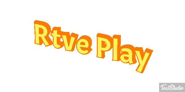 Rtve Play Text effect