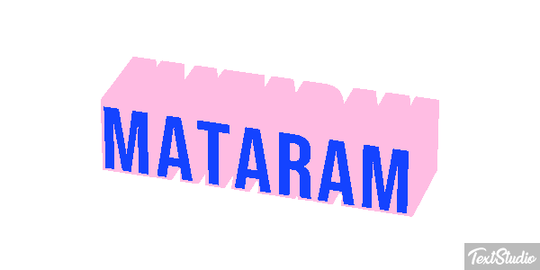 Mataram Texteffekt