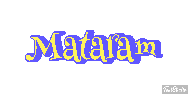 Mataram Texteffekt