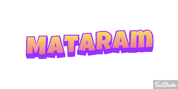 Mataram Texteffekt