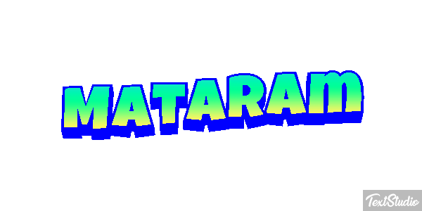 Mataram Texteffekt