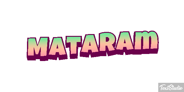 Mataram Texteffekt