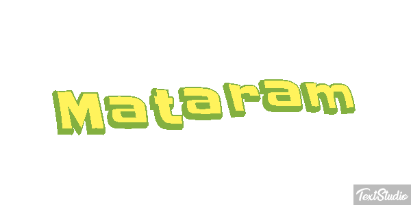 Mataram Texteffekt