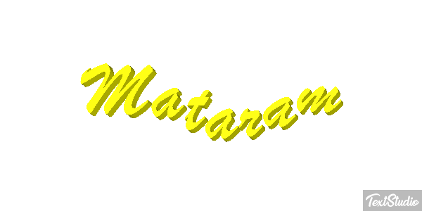 Mataram Texteffekt