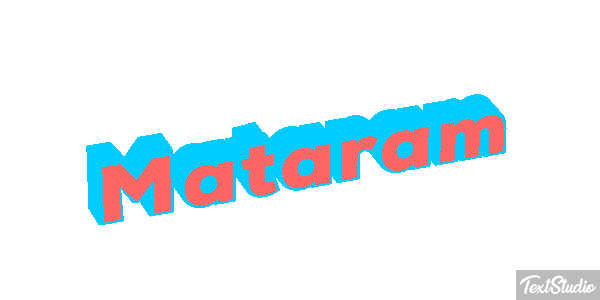 Mataram Texteffekt