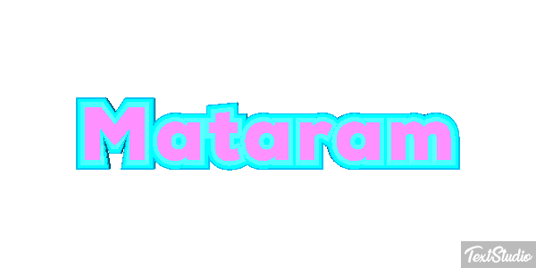 Mataram Texteffekt