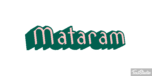 Mataram Texteffekt