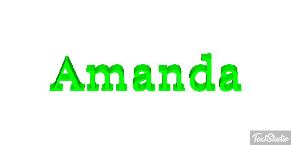 Amanda テキスト効果