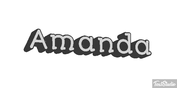 Amanda テキスト効果