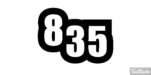 835 Efeito do texto