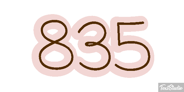 835 Efeito do texto