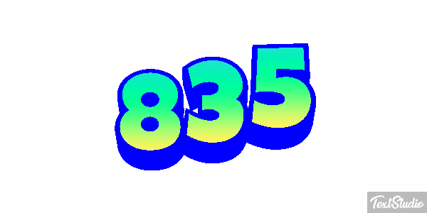 835 Efeito do texto