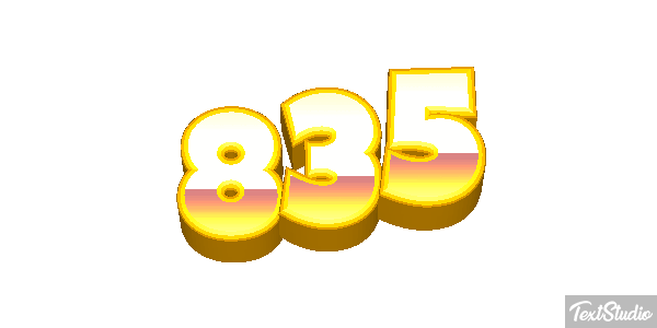 835 Efeito do texto