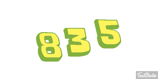 835 Efeito do texto