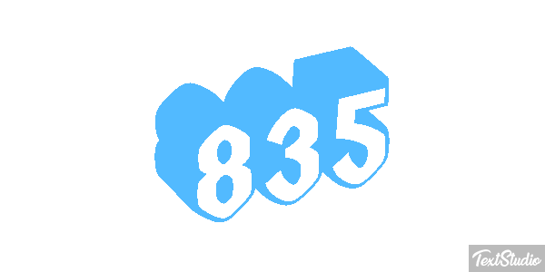 835 Efeito do texto