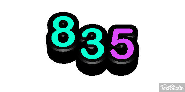 835 Efeito do texto