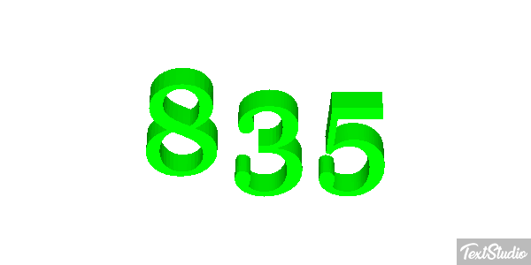 835 Efeito do texto