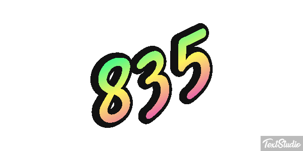 835 Efeito do texto