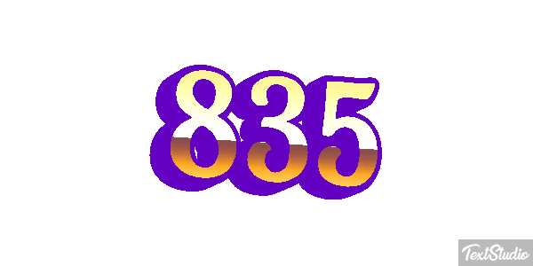 835 Efeito do texto